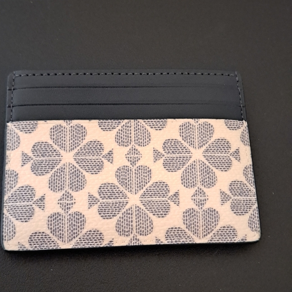 Spade Flower PVC, Navy Multi colored NWT - Picture 2 of 6